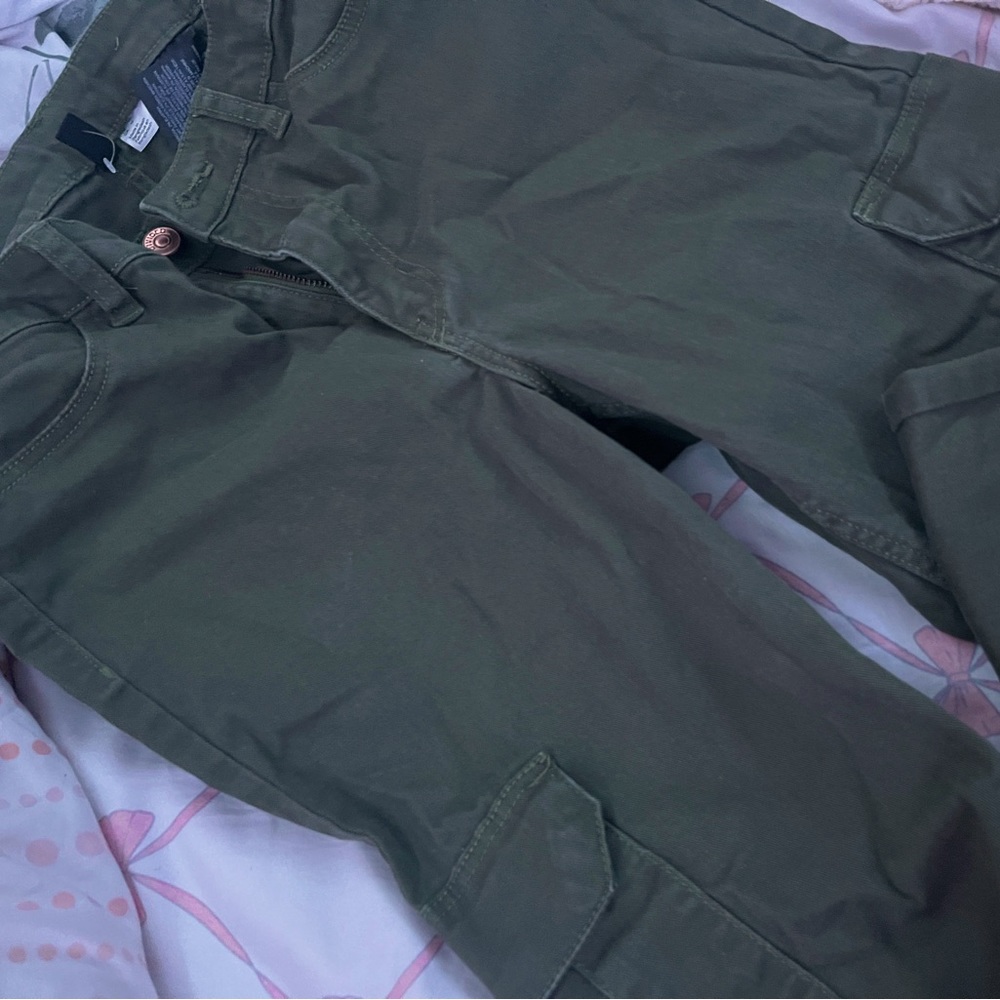 Cargo Style Skinny Jeans